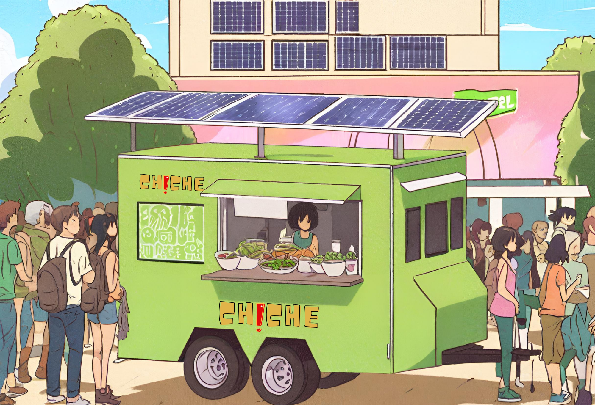electric food truck
